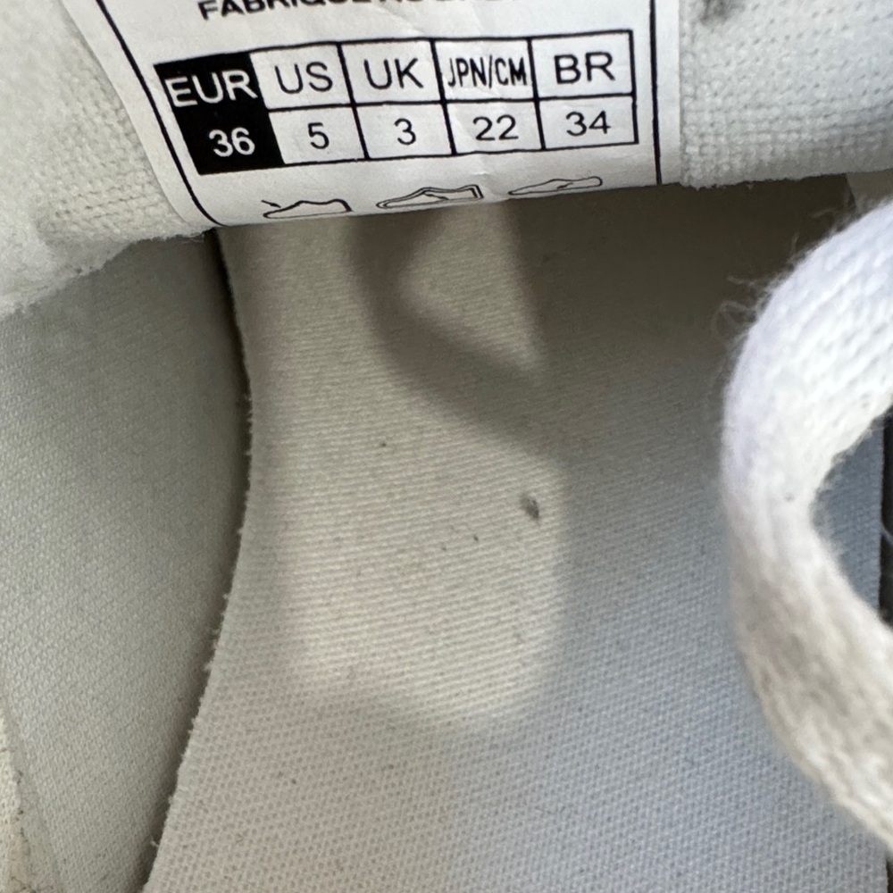 Veja Classic White Lace-Up Sneakers - Picture 3 of 6